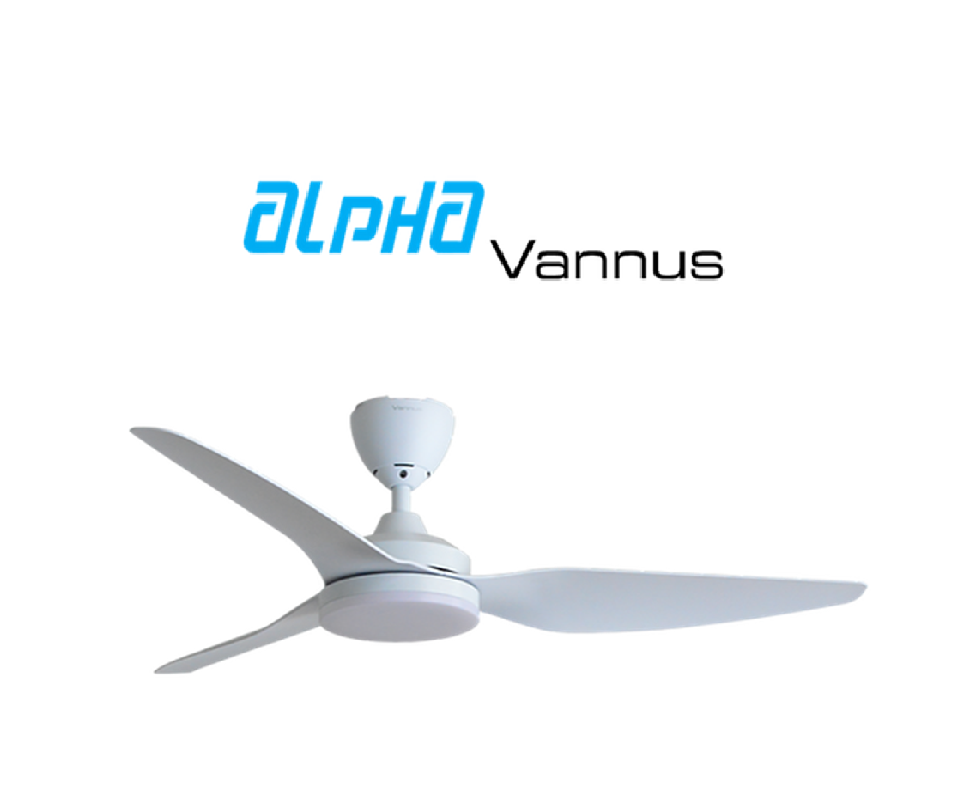 VANNUS CEILING FAN VC3-3B/52 WHITE (LED)