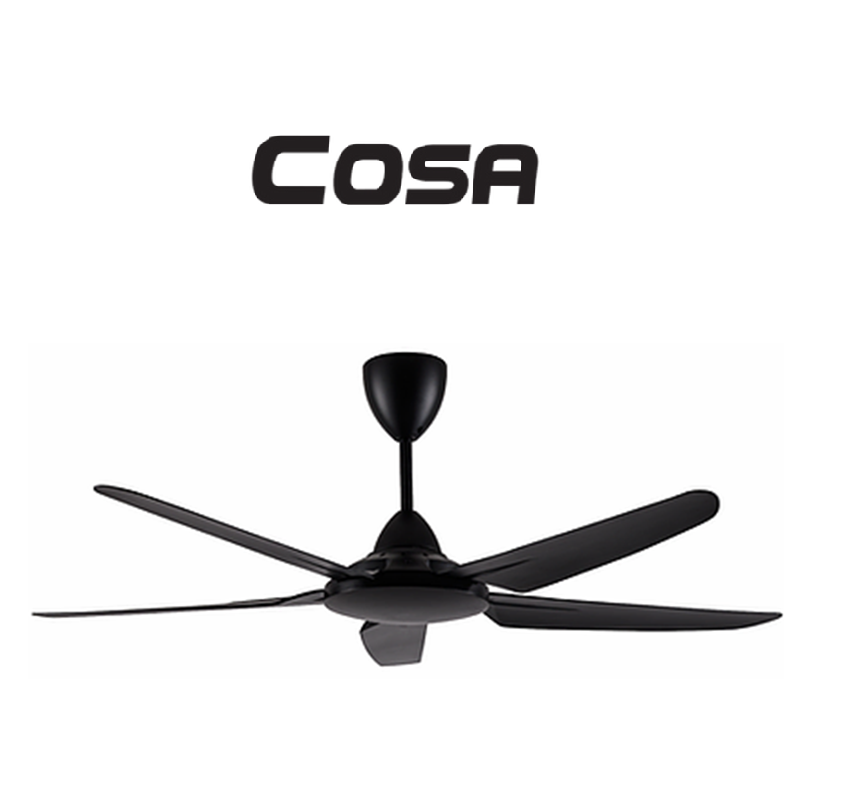 COSA CEILING FAN XPRESS 5B/40 BK