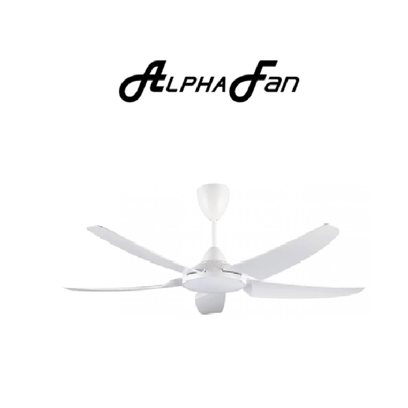 ALPHA CEILING FAN AX666-5B/56 WHITE
