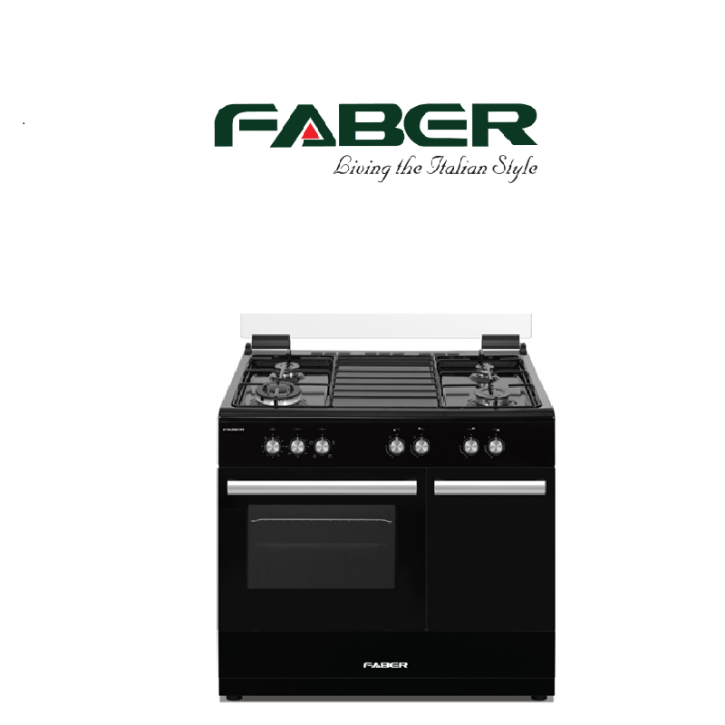 FABER STANDING COOKER FISSO 9844E/BK