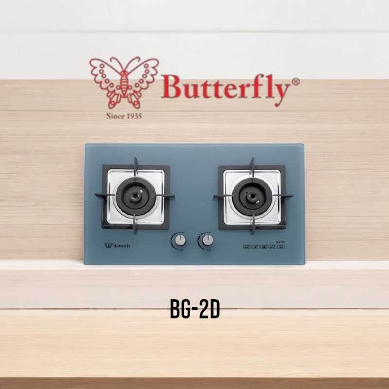BUTTERFLY HOB BG-2D (2 BURNER)