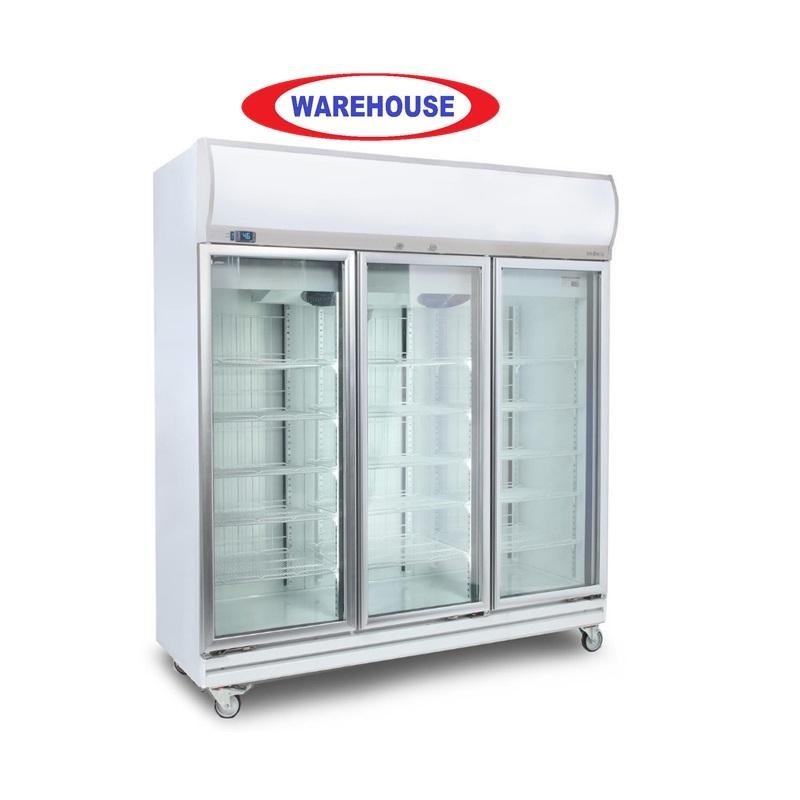 WAREHOUSE SHOW CASE SC-1400 3DOOR 1400L